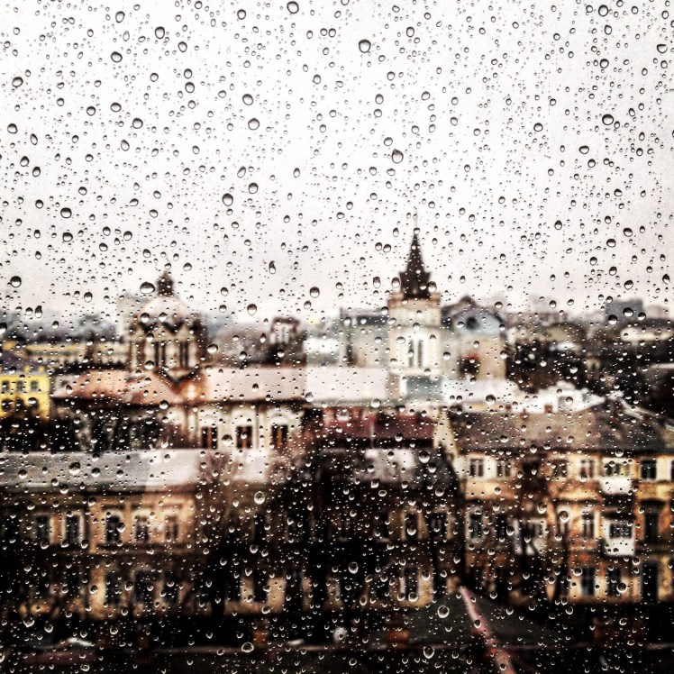 ukraine rainy window